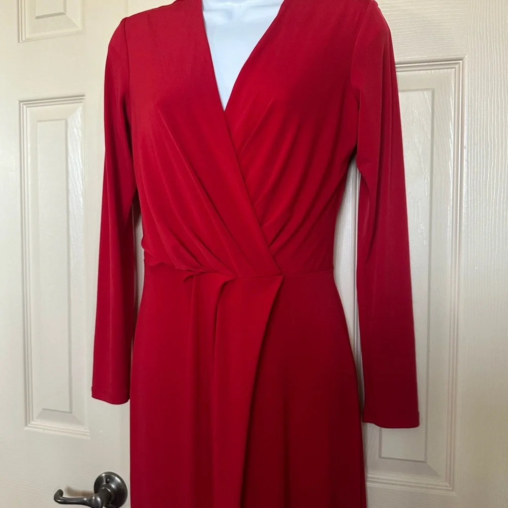 Elegant Red Jumpsuit by EX Coast Red Jumpsuit Size 6 - Picture 7 of 14